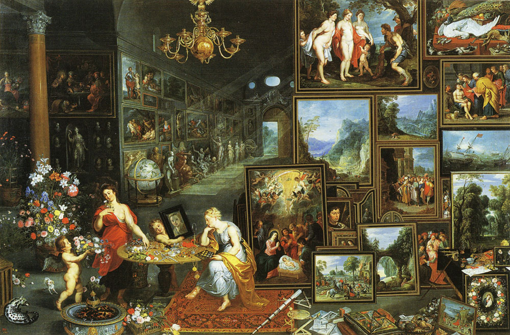 Peter Paul Rubens and Jan Bruegel the Elder - Allegory of sight and smell